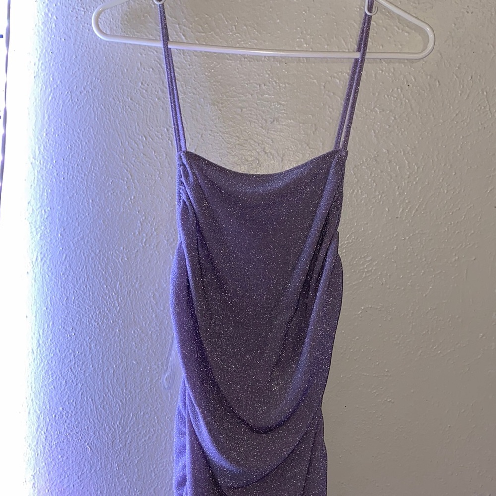 Beautiful glittery purple dress